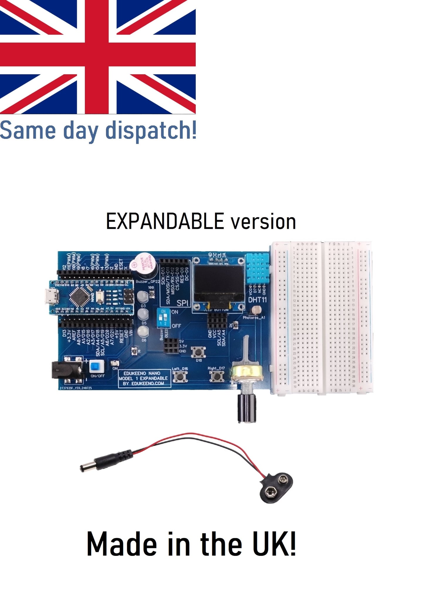 Edukeeno Nano v1.0 Development Board for Arduino Nano